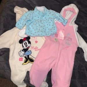baby onesies Disney and mon petit